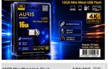 Auris MUB10 16GB Mini Metal Usb Flash